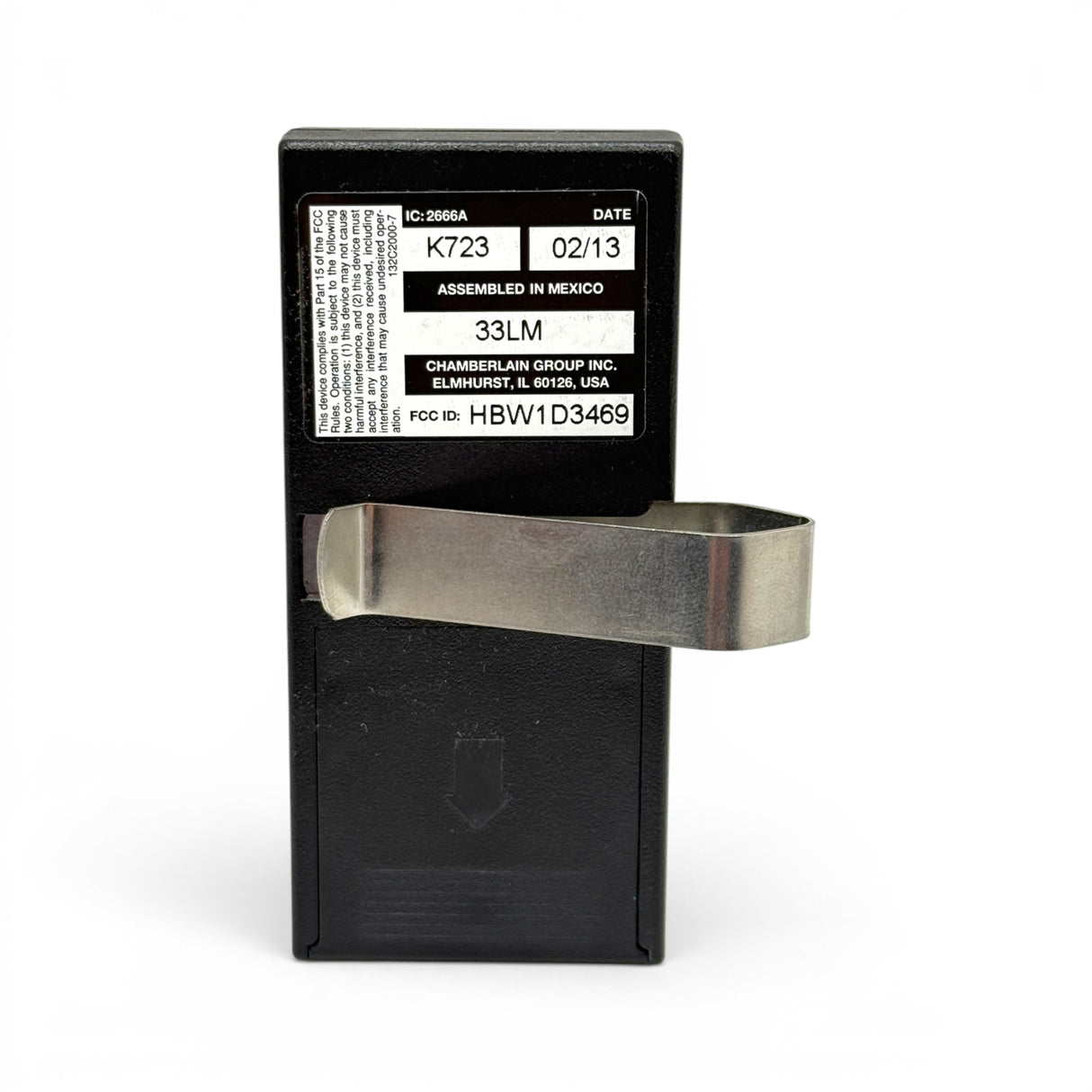 Open, Close, Stop Remote | 33LM