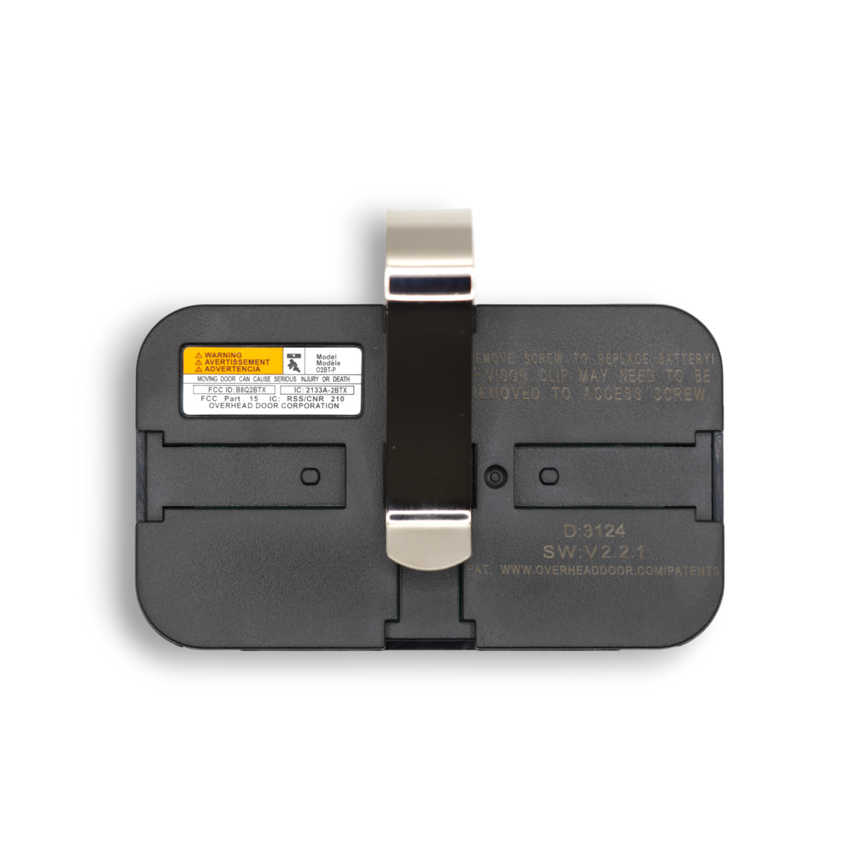 2 Button Remote | O2BT-P