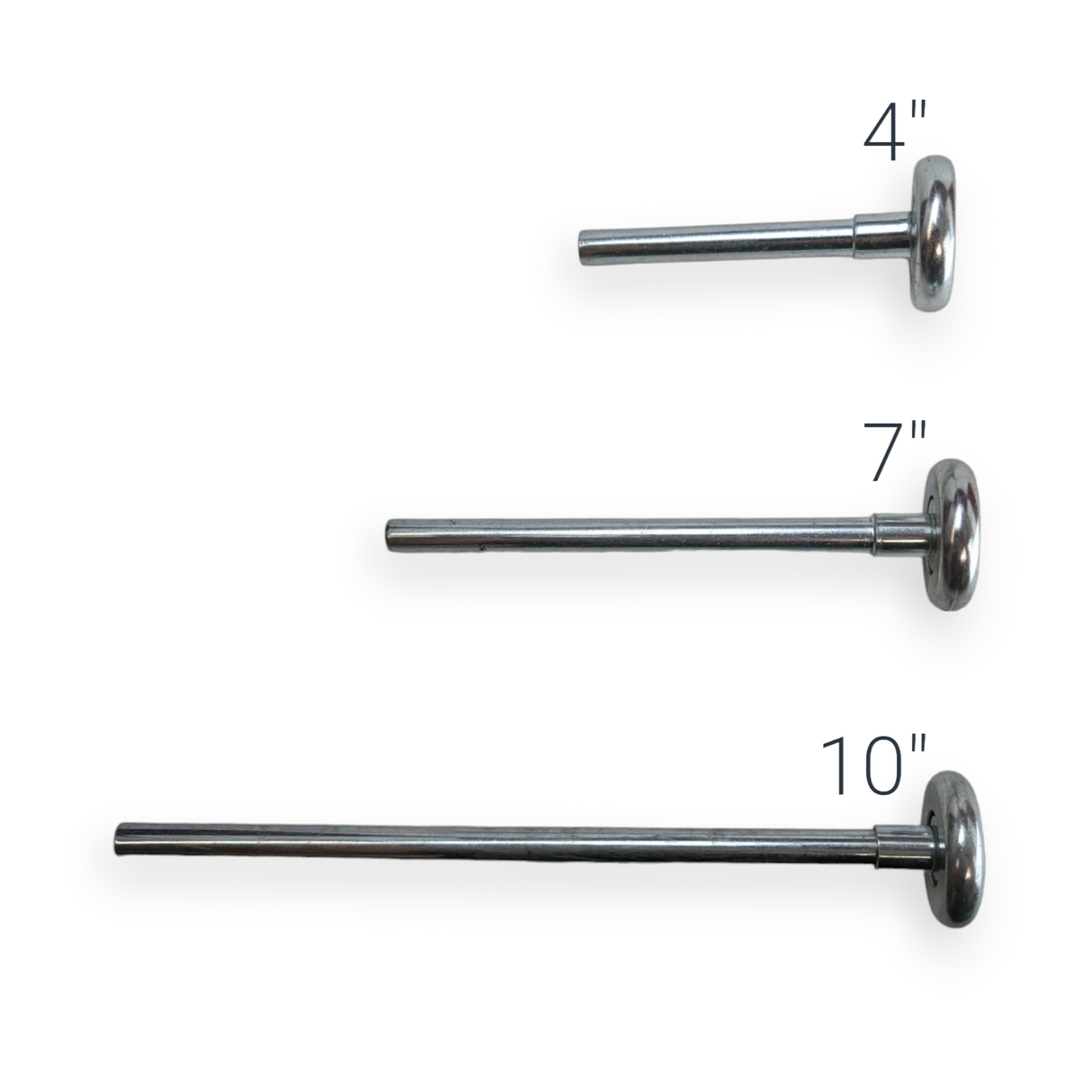 2" Heavy Duty Steel Roller | 4" Stem