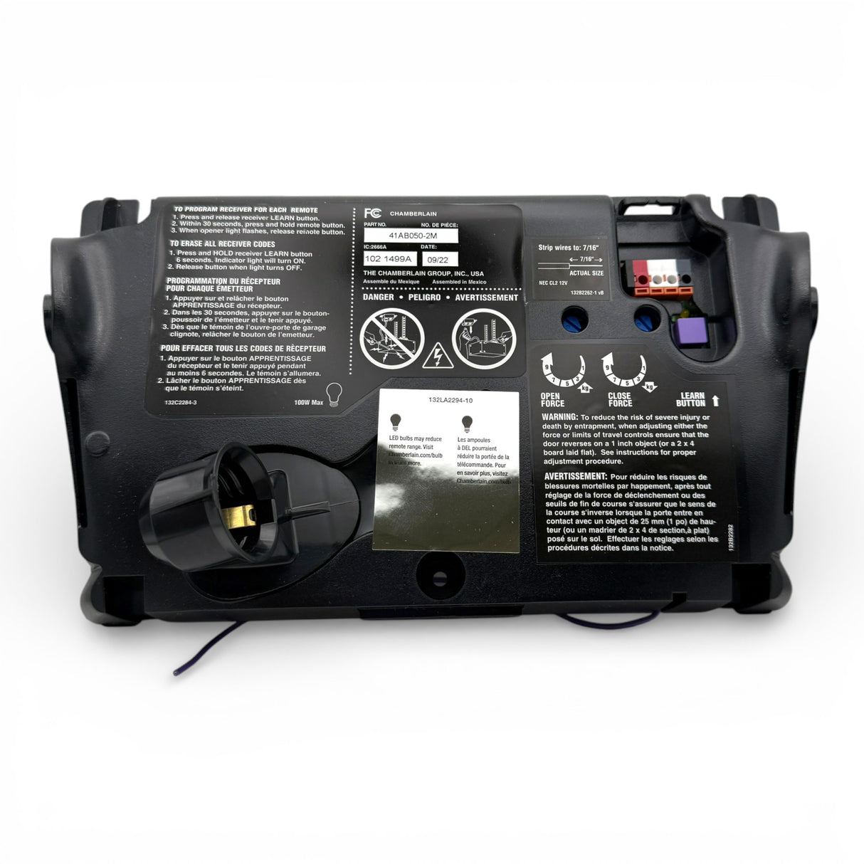 AC Belt Receiver Logic Board | 041AB050-2M