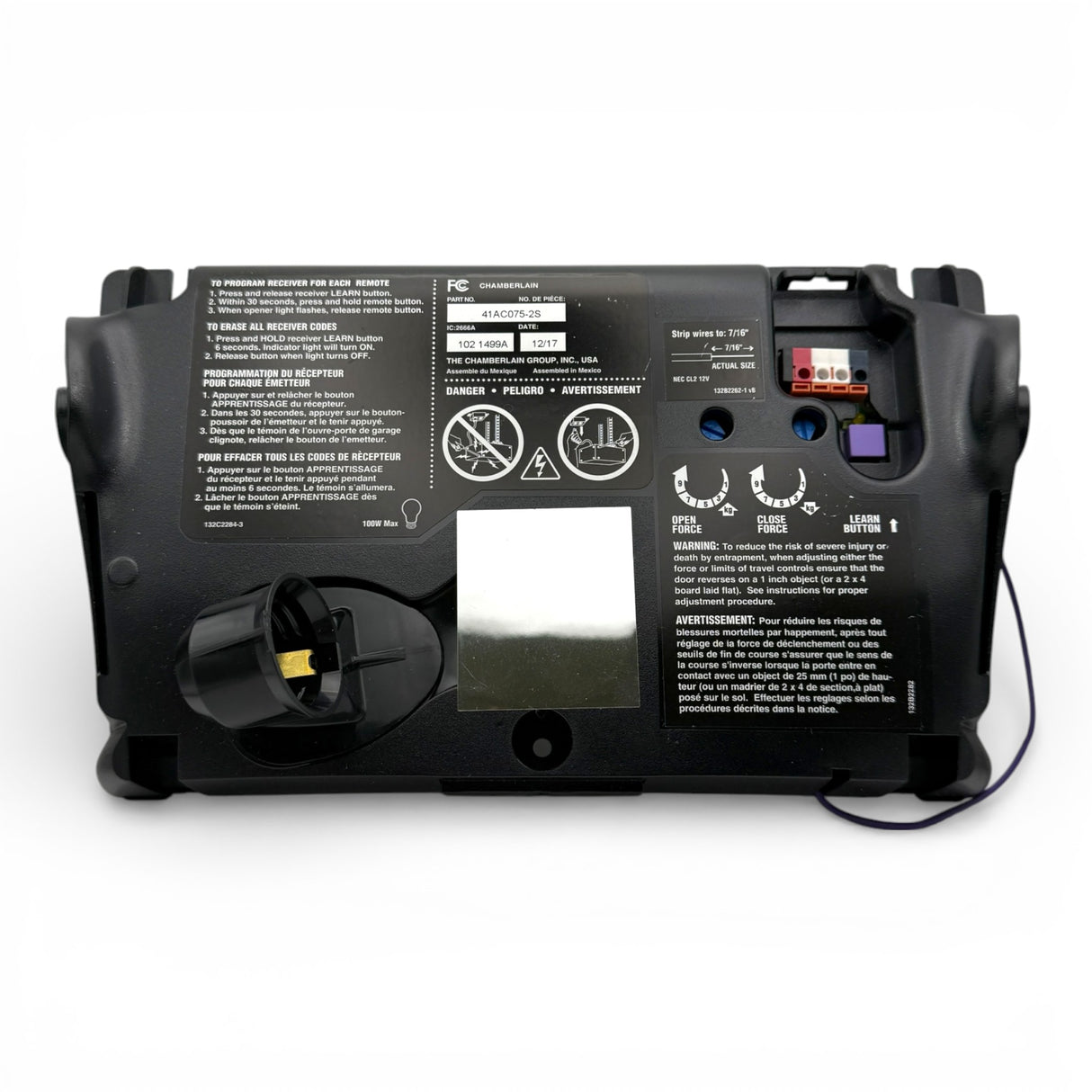 315 MHz Receiver Logic Board | 041AC075-2S