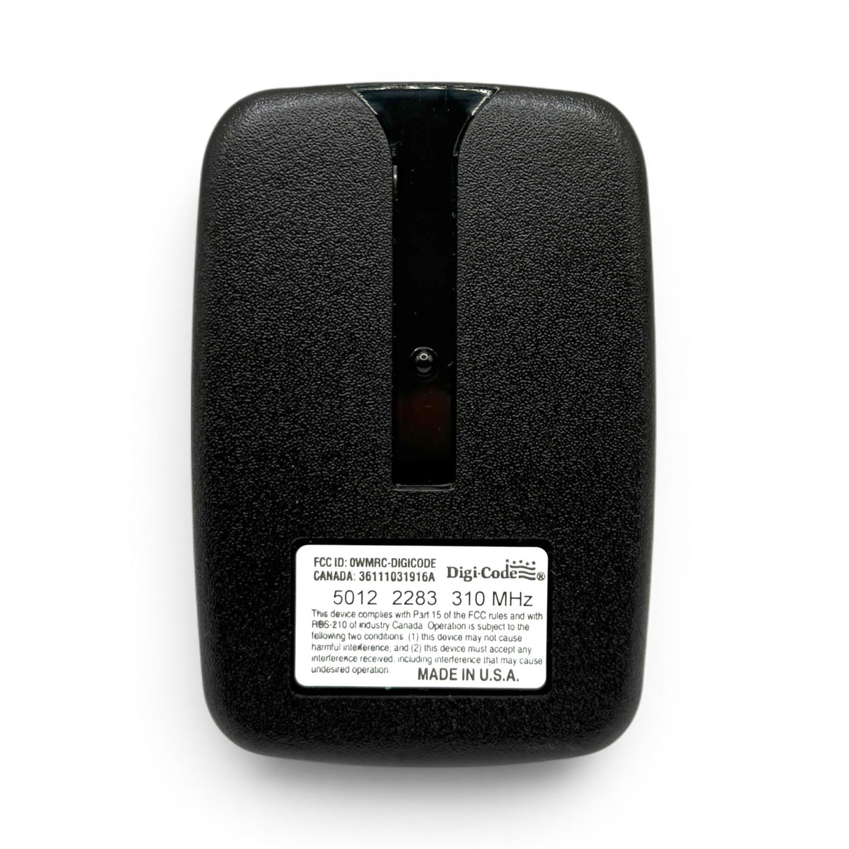 Digi-Code 310 MHz Single Button Remote | 5012