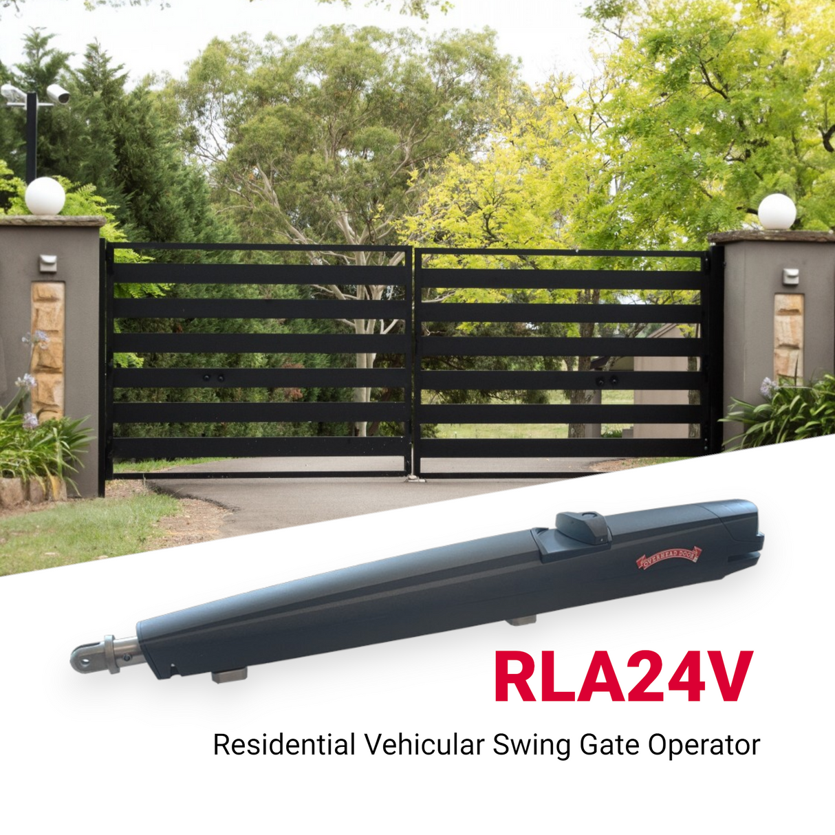 Overhead Door Dual Swing Gate Operator | RLA24V