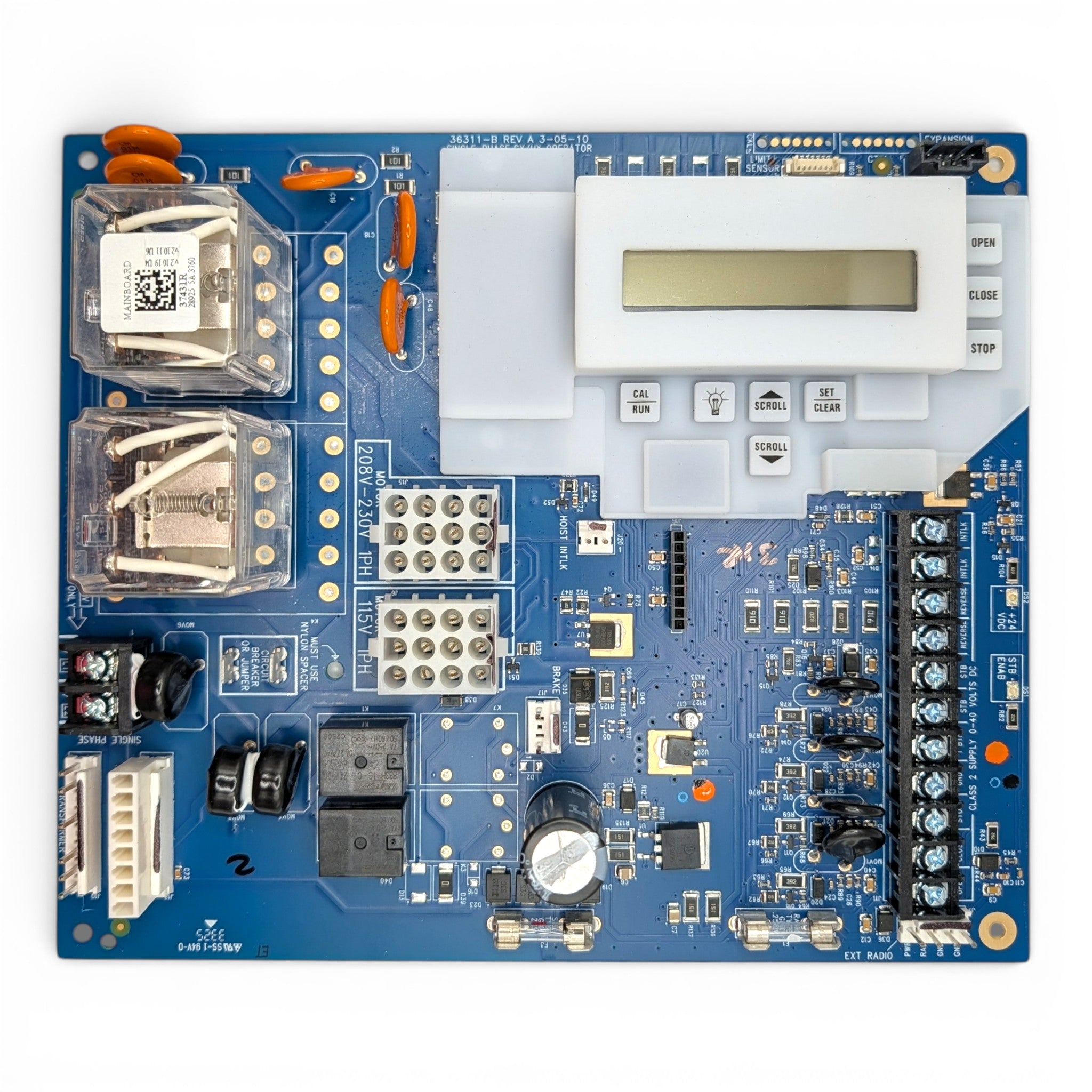 RSX & RHX 3/4 HP Circuit Board (1 Phase) | 111854.0002.S – DOOR-PARTS RSX & RHX 3/4 HP Circuit Board (1 Phase) | 111854.0002.S – DOOR-PARTS
