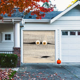 8' x 7' Mummy Halloween Garage Door Banner - Spooky Outdoor Décor