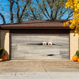 16' x 7' Mummy Halloween Garage Door Banner - Spooky Outdoor Décor
