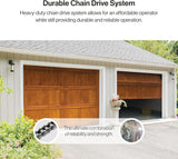 Genie Chain Drive 750 Garage Door Opener with Battery Backup, Surge Protector and one Single Button Garage Door Remote