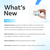 Smart Garage Door Opener White (v2)