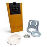 Omron E3K-R10K4-NR-1 photo eye kit with sensor, E39-R1 reflector and mounting bracket