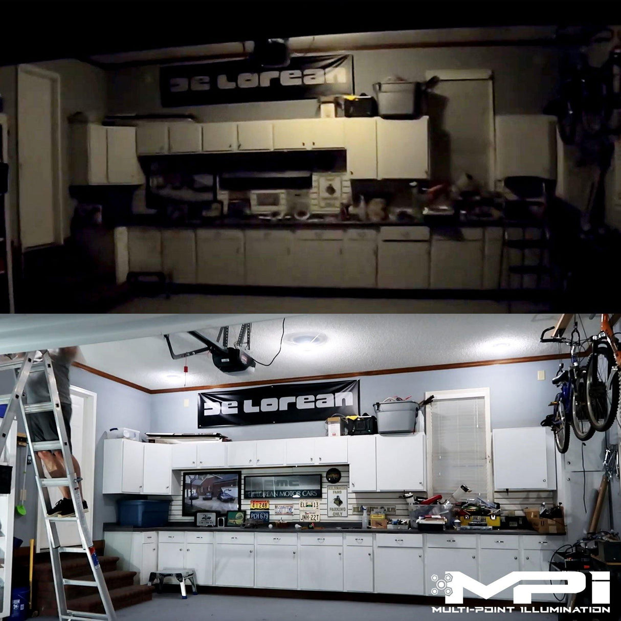 MPI - Multi-Point Illumination Motion Garage Ceiling Light